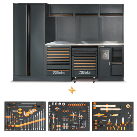Arredo officina Beta C45PRO X con 196 Utensili Omaggio