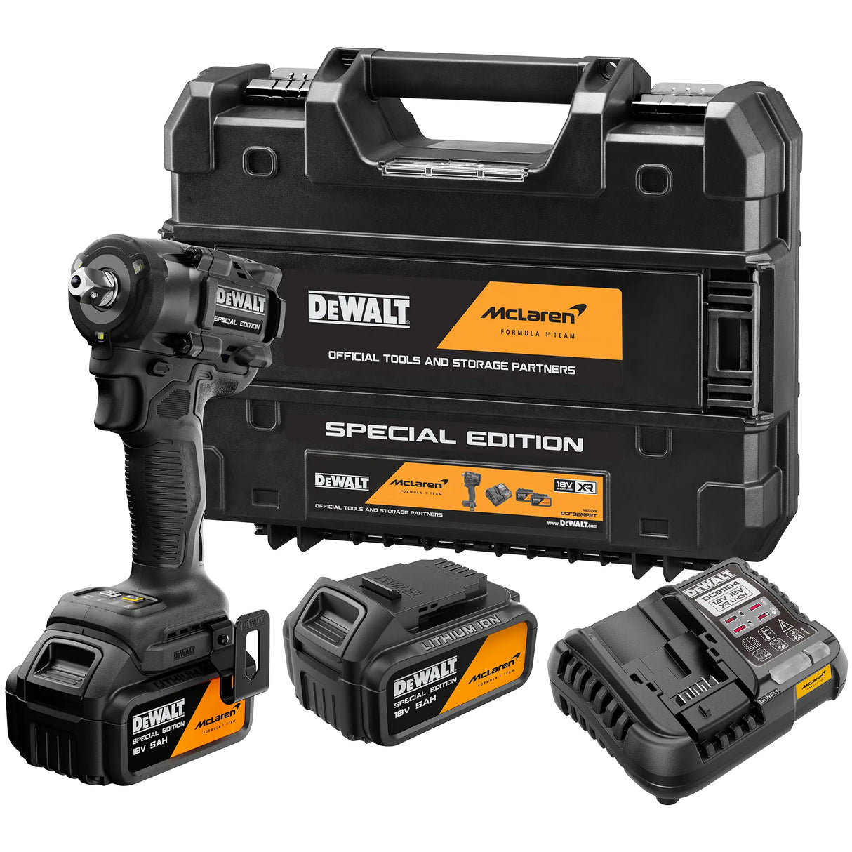 clé à chocs Dewalt Batterie McLaren DCF92MP2T-QW 18V 5Ah