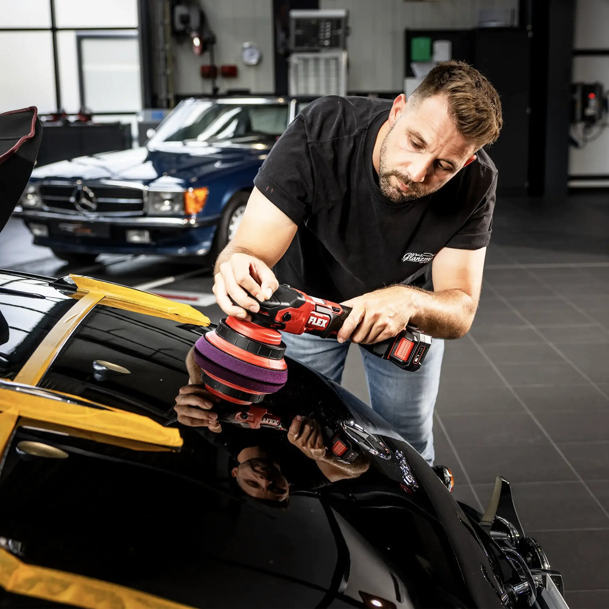 Polisseuse orbitale aléatoire Flex XCE 2 8 EC 18V