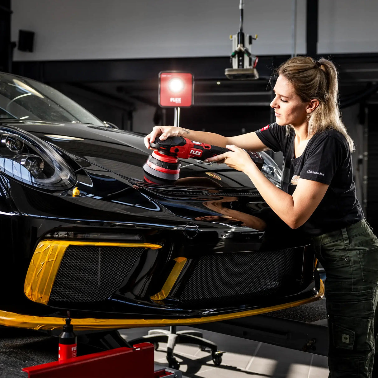 Polisseuse orbitale aléatoire Flex XFE 2 15 EC C 18V