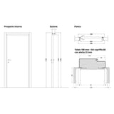 Porta Battente Reversibile Scrigno Flip4