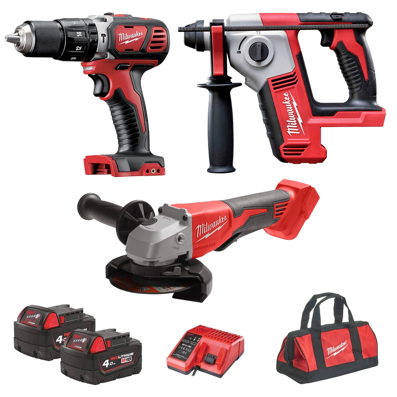 Trousse Milwaukee M18 BPP3D-543 18V 4Ah