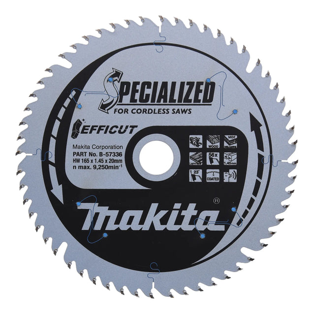 Disco Efficut T.C.T. Makita B-57336