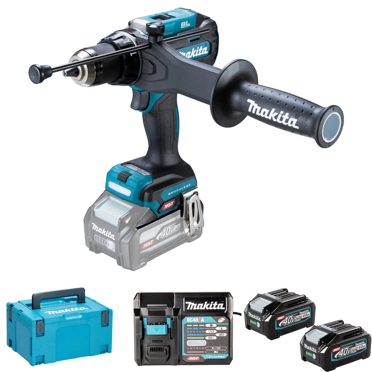Trapano avvitatore Makita HP003GU201 40V 4Ah