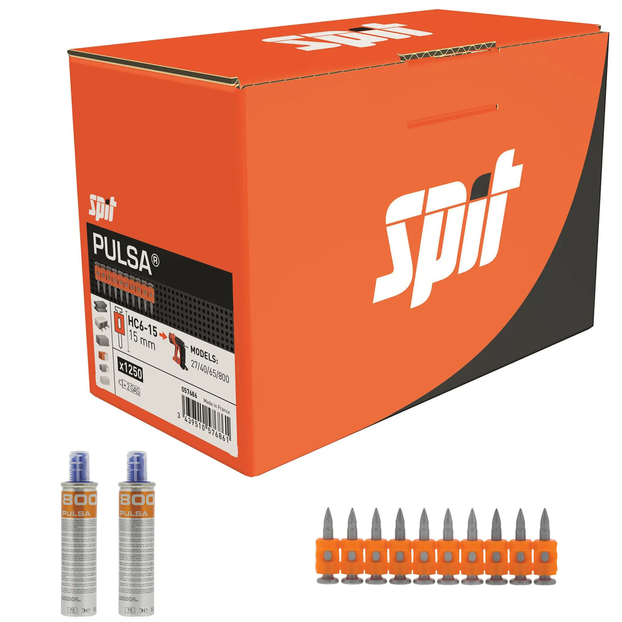 Chiodo Spit HC6 per Pulsa 27/40/65