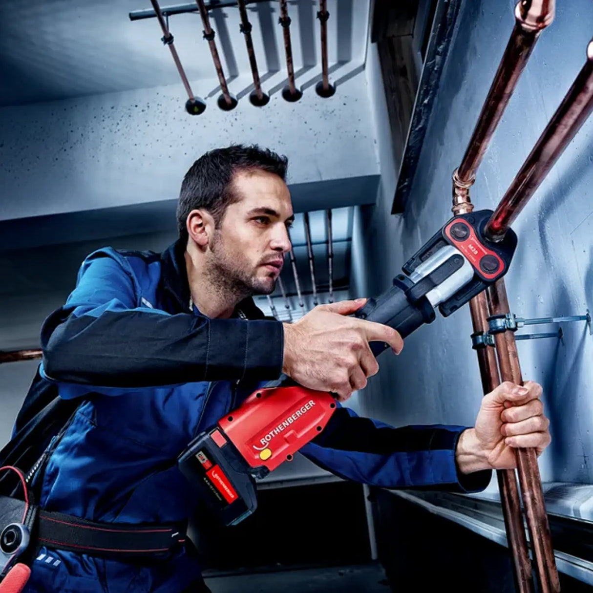 Presse à écraser Rothenberger Kit de base Romax 4000 18V