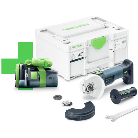 Smerigliatrice Festool AGC 125 EB-Basic 18V 5Ah