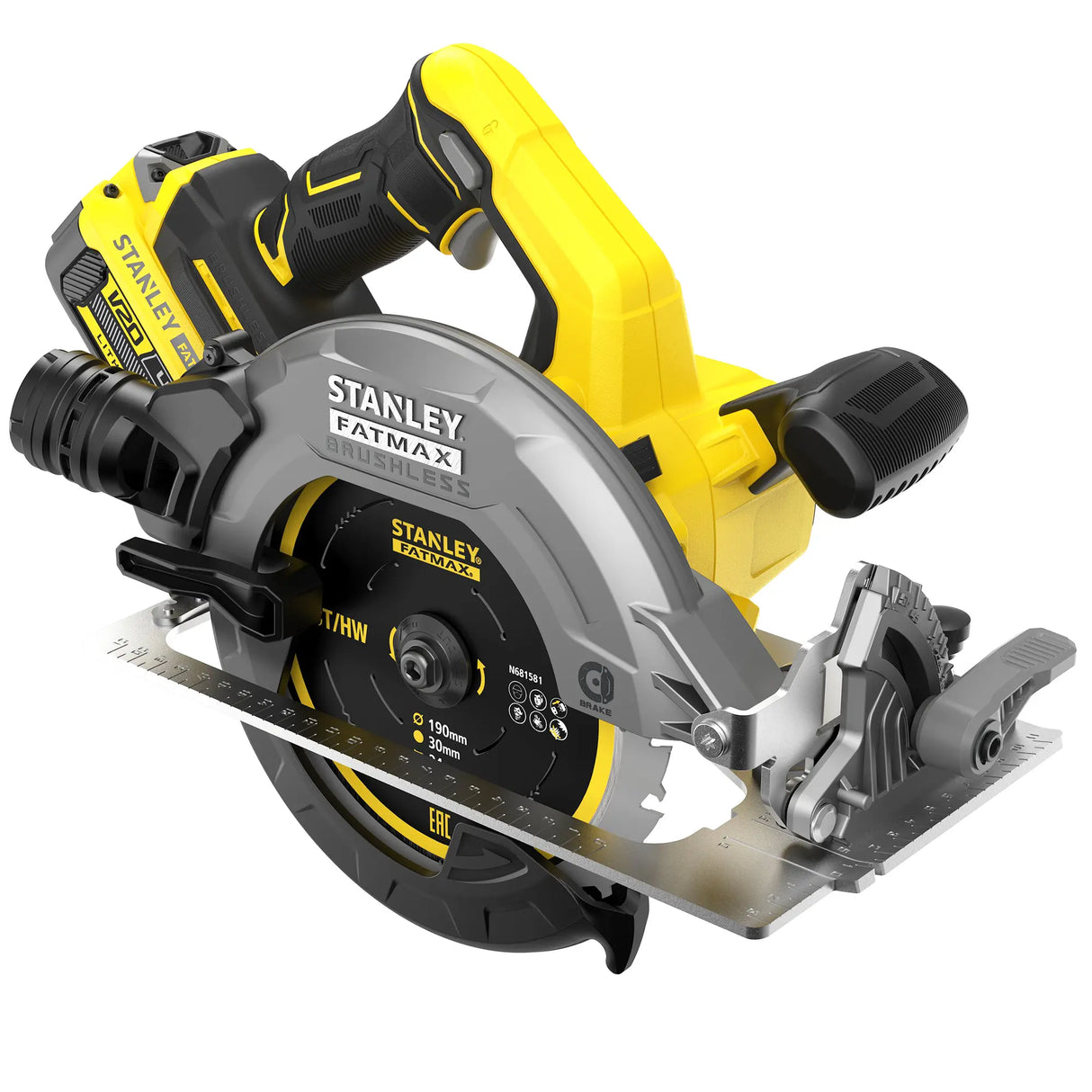 Scie circulaire Stanley SFMCS550M2K-QW 20V 4Ah