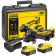 Meuleuse d'angle Stanley SFMCG700M2K-QW 18V 4Ah