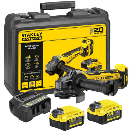 Meuleuse d'angle Stanley SFMCG700M2K-QW 18V 4Ah