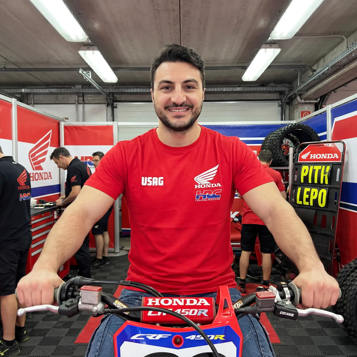 T-shirt Usag Honda