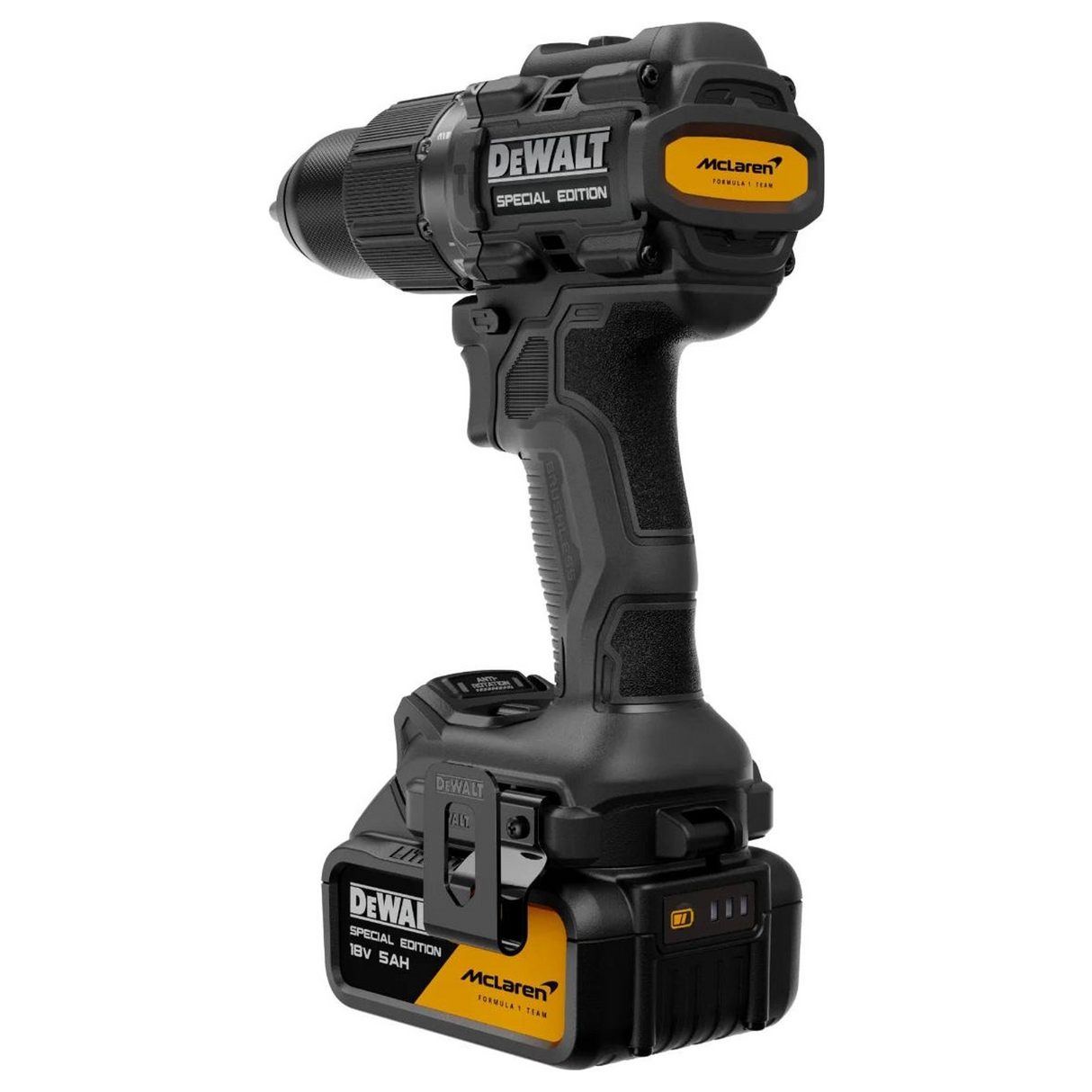 Perceuse à percussion DCD86MP2KT-QW DeWalt DCD86MP2KT-QW McLaren Édition Spéciale 18V 5Ah - Image 7