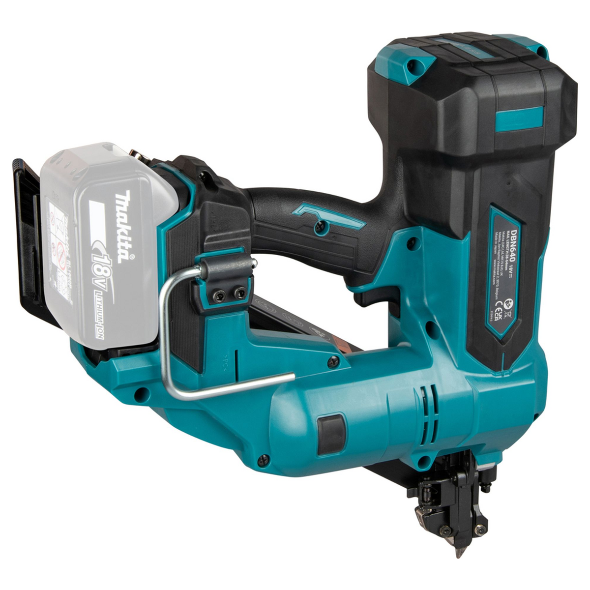 DBN640ZK - Chiodatrice per Connettori Metallici Makita DBN640ZK 18V - Immagine 5