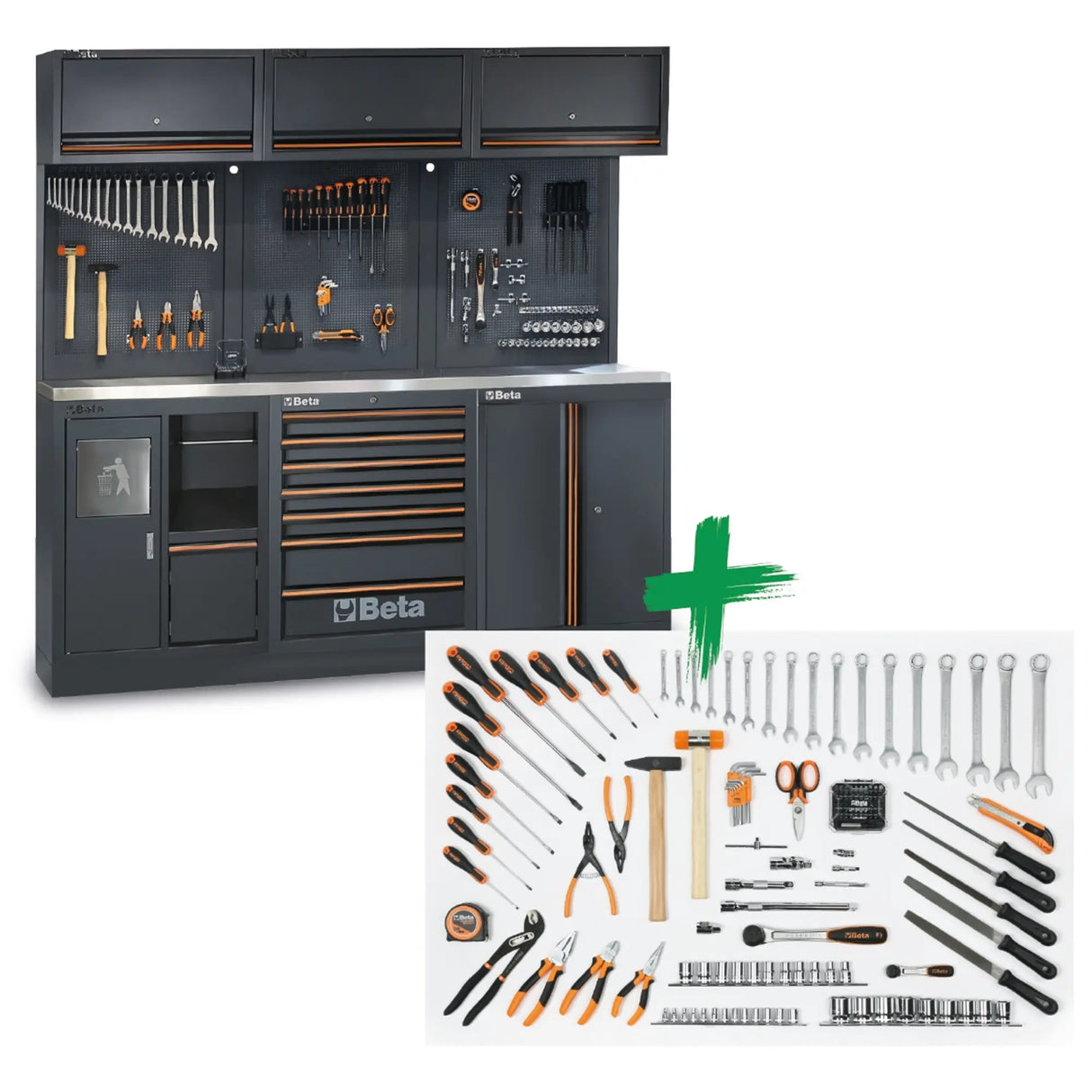 Arredo officina Beta 2.0 AX con 157 Utensili Omaggio