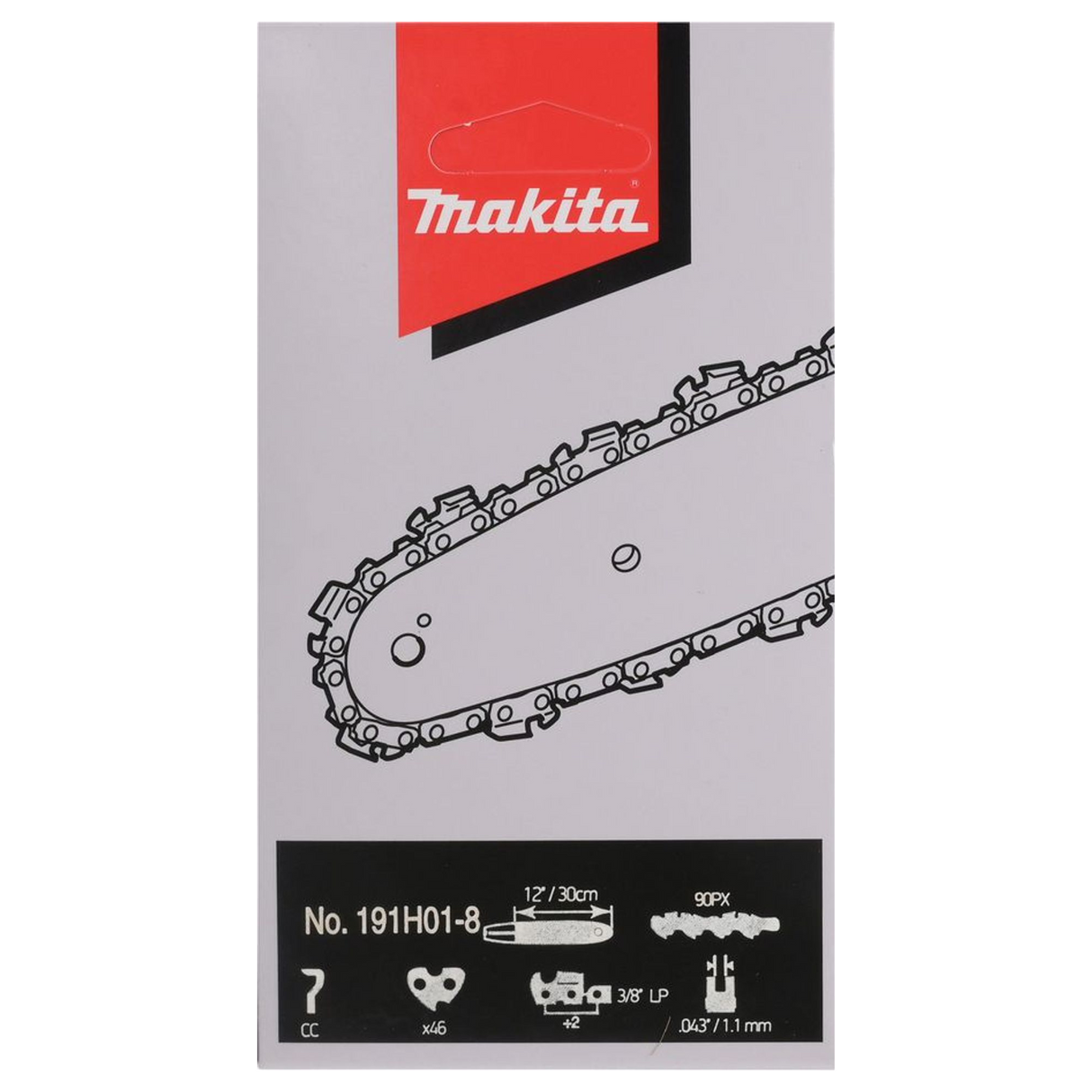 191H01-8 - Catena Makita 191H01-8 90PX 30cm - Immagine 4