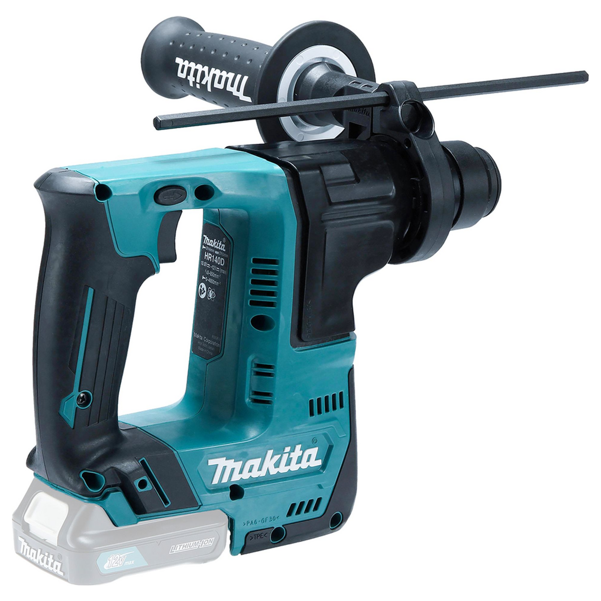 HR140DZJ - Perceuse à percussion Makita HR140DZJ CXT 12V SDS-Plus 14 mm - Image 5