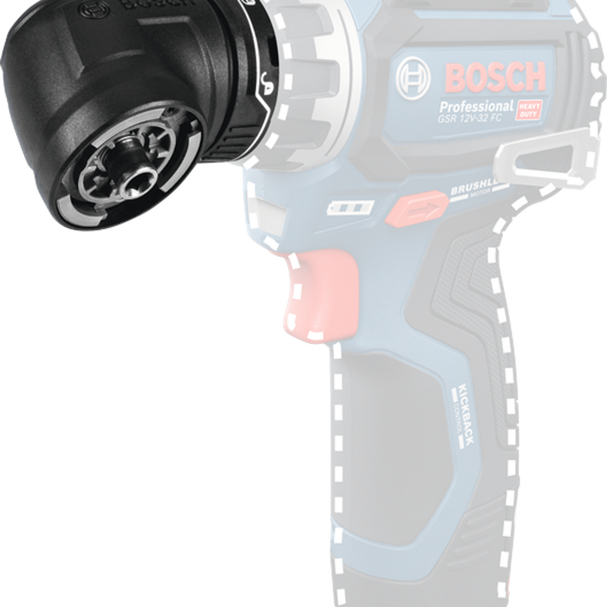 1600A00F5K - Adaptateur d'angle Bosch GFA 12-W PRO FlexiClick - Image 15