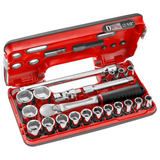 SL.DBOX1GRPPB - Coffret de 21 clés à douille Facom SL.DBOX1GRPPB 1/2" OGV Grip - Image 3
