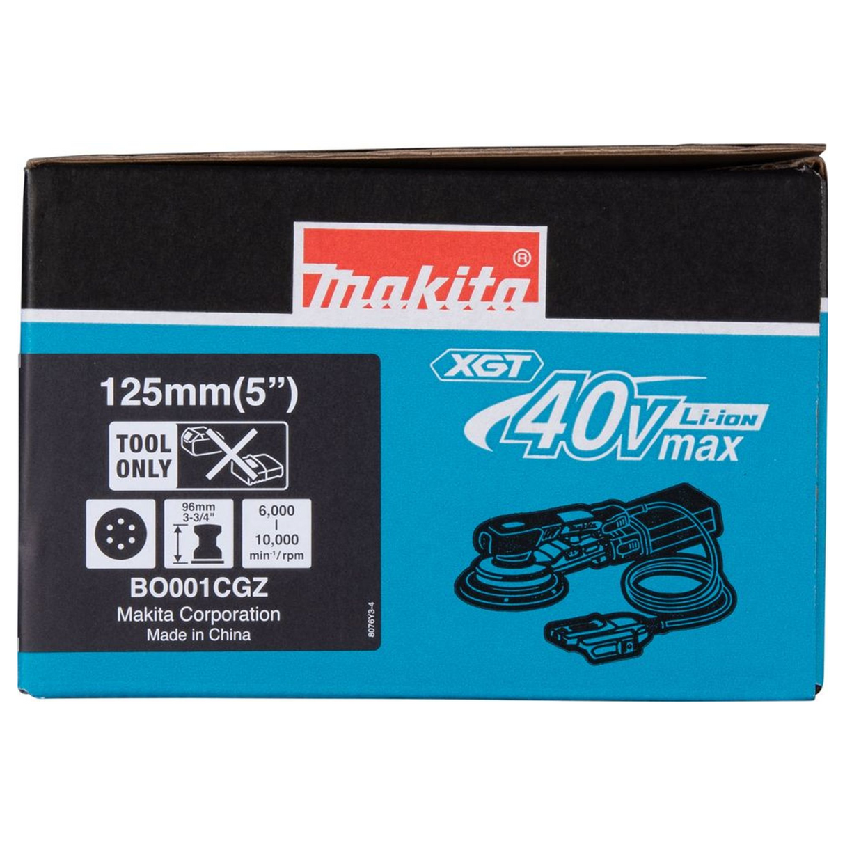 BO001CGZ - Levigatrice Rotorbitale Makita BO001CGZ 40V - Immagine 20