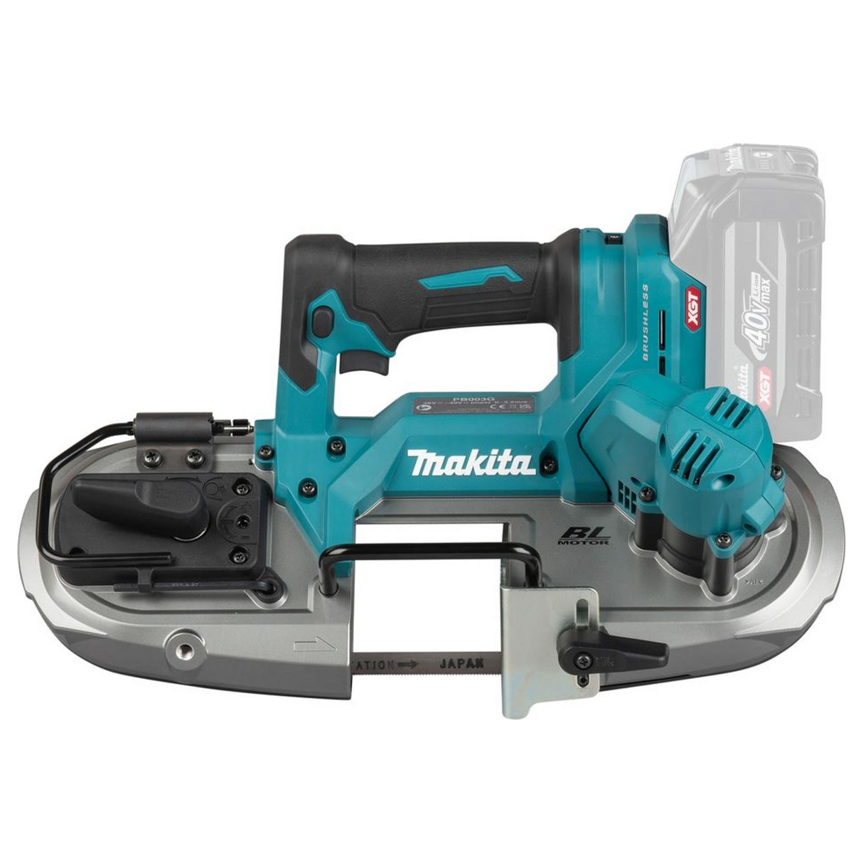 PB003GZ - Scie à ruban portative Makita PB003GZ XGT 40V - Image 2
