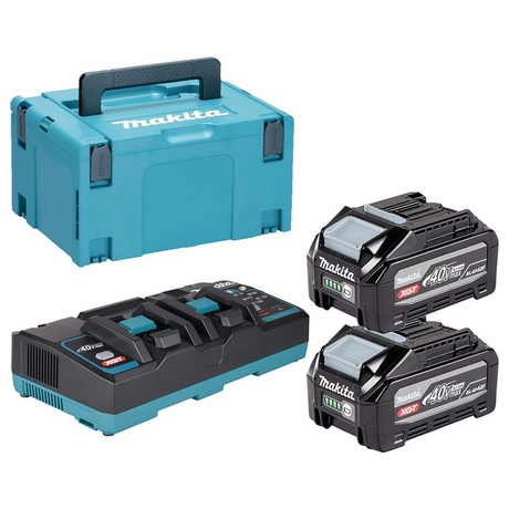 1911D8-0 - Kit énergétique Makita 1911D8-0 XGT 40V 2x4Ah