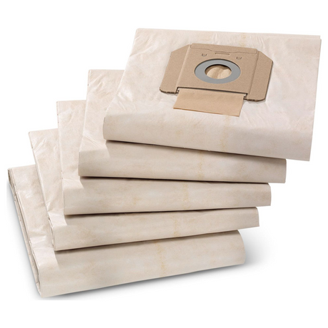 6.904-285.0 - Sacs filtrants en papier Kärcher 6.904-285.0 Classe M 3 couches 5 pièces