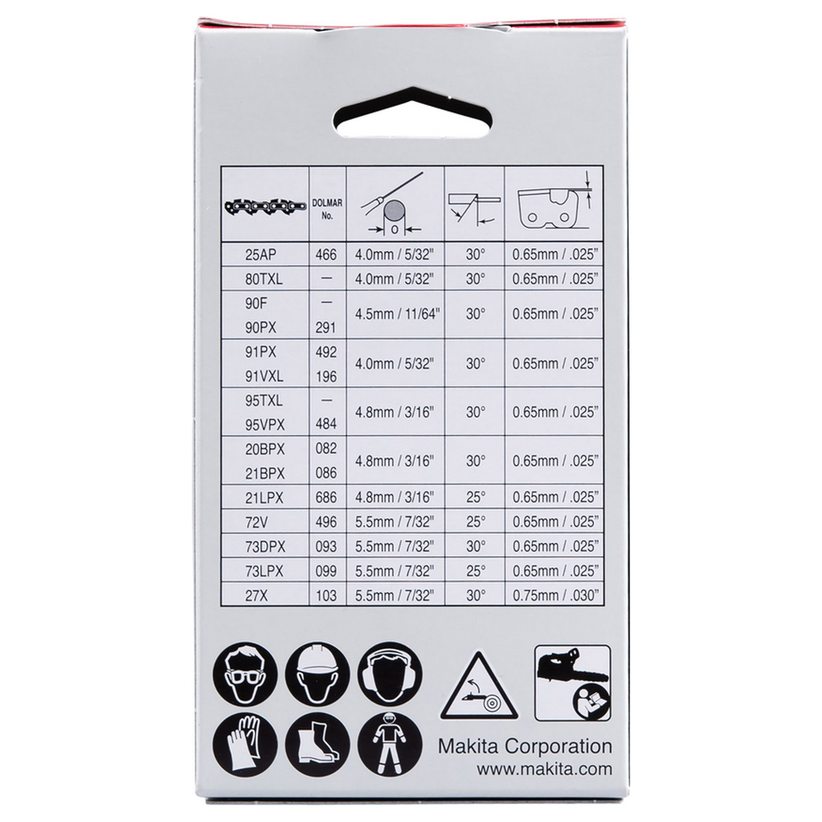 Catena Makita 80TXL 191T89-0