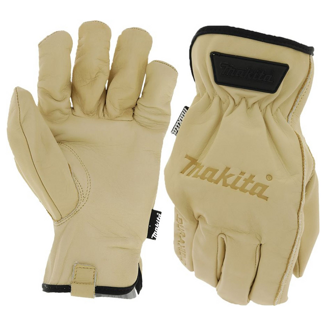 P-84632 - Gants de travail Makita P-84632 Cuir de conduite pour vachette Taille L - Image 2