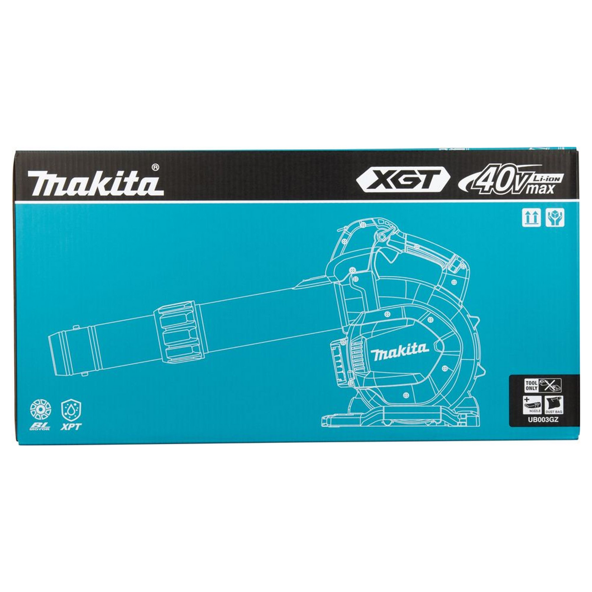 UB003GZ - Soffiatore Aspiratore Makita UB003GZ 40V - Immagine 25