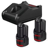 0615990N2U - Kit combiné Bosch Batterie professionnelle GSR 12V-15 + GWS 12V-76 12V 2Ah - Image 10