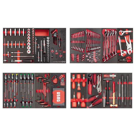 U04950632 - Assortimento Manutenzione USAG 495 MC 302 pz 4 cassetti
