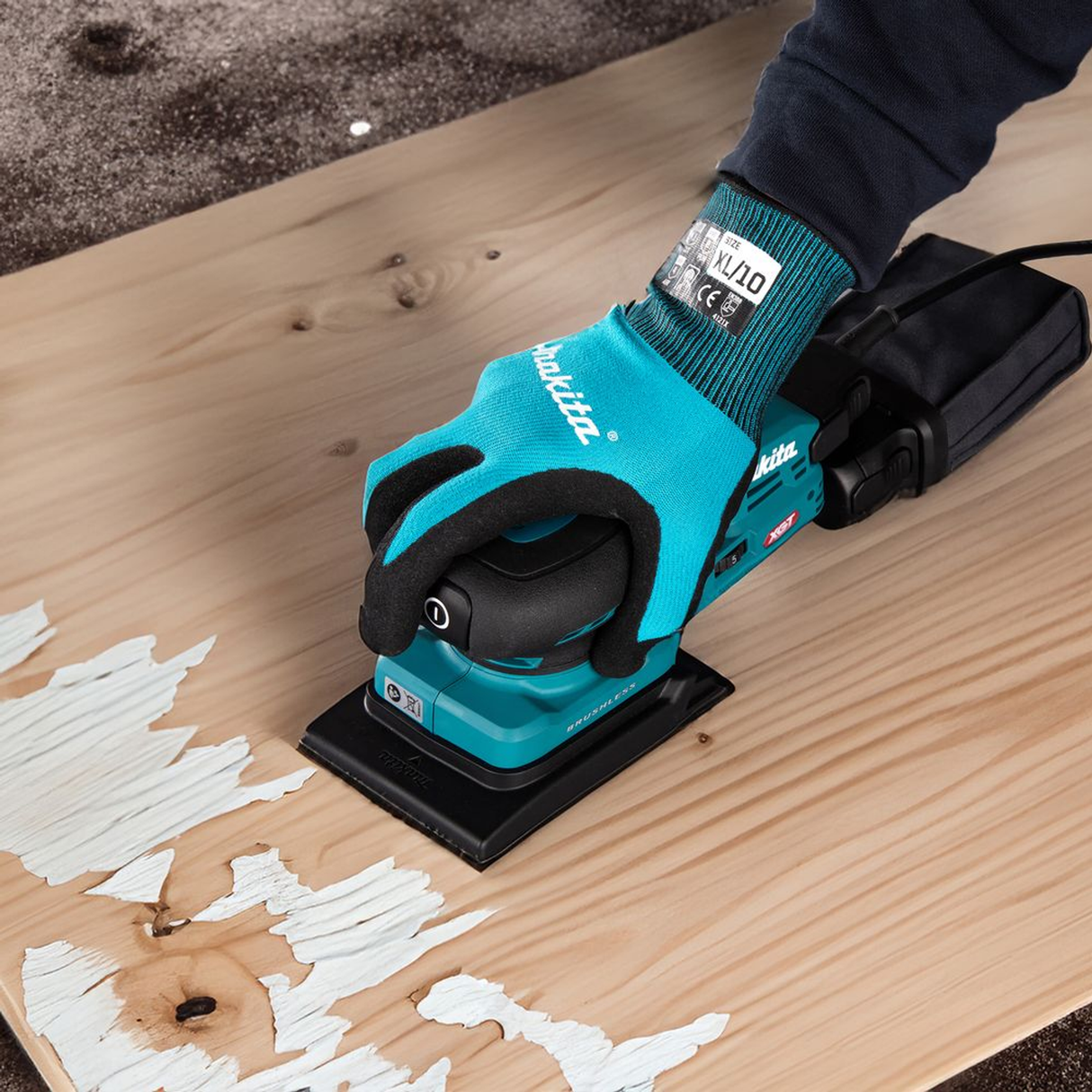 BO005CGZ - Levigatrice Orbitale Makita BO005CGZ 40V - Immagine 22