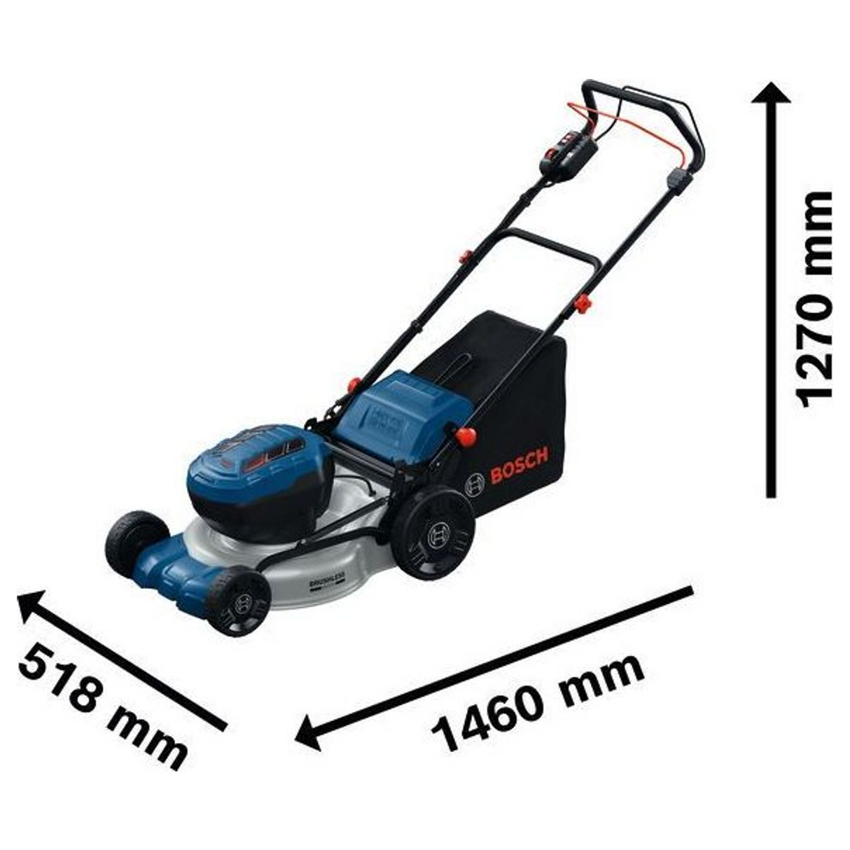 06008C8201 - Tondeuse à gazon Bosch GRA18V2-46SP 36V Professionnel - Image 12