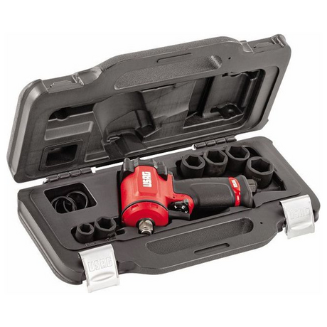 U09420015 - Coffret de clés à chocs USAG 942 PC3/C7 avec douilles pour machines 7 pièces