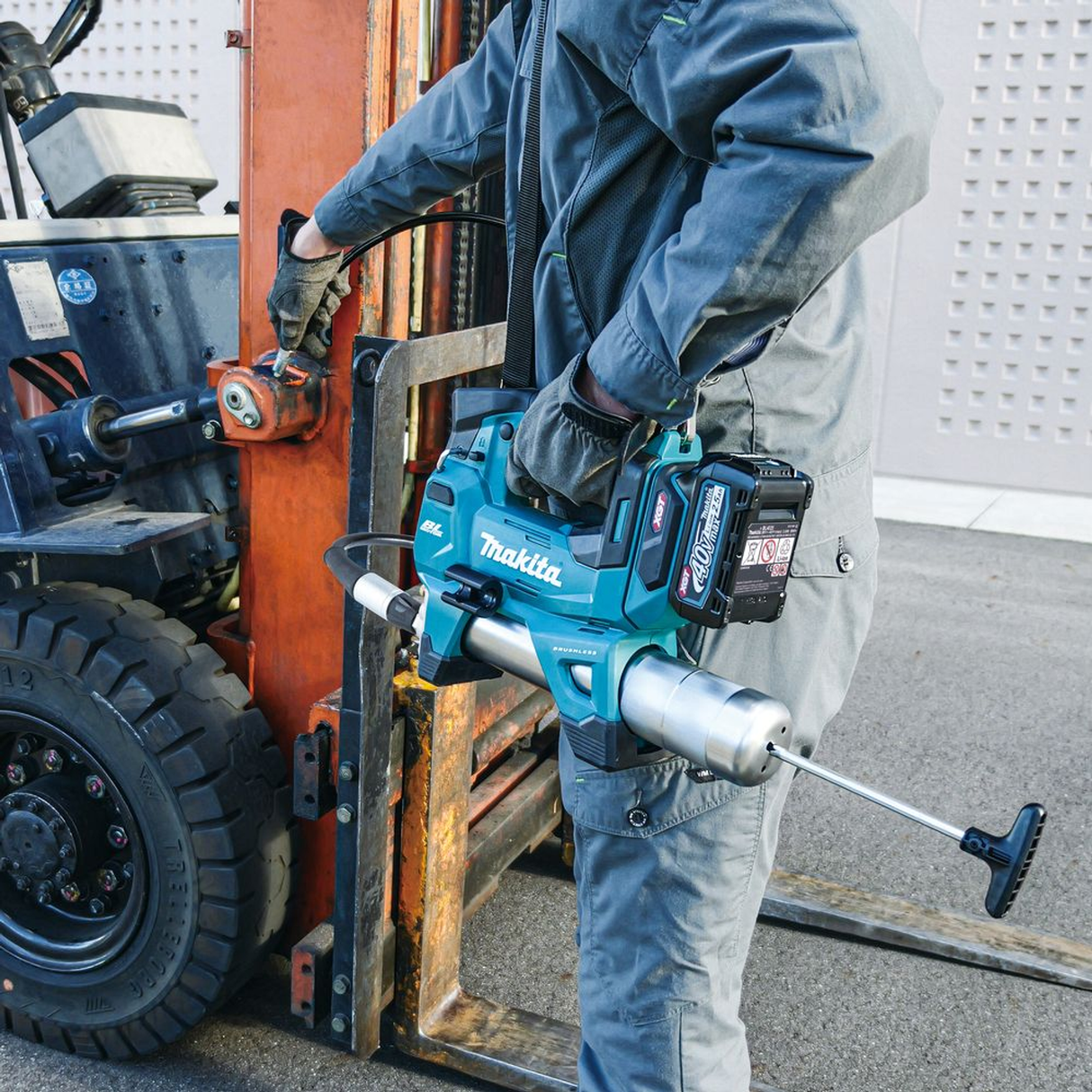 GP001GZ02 - Pistola per grasso Makita GP001GZ02 40V - Immagine 19