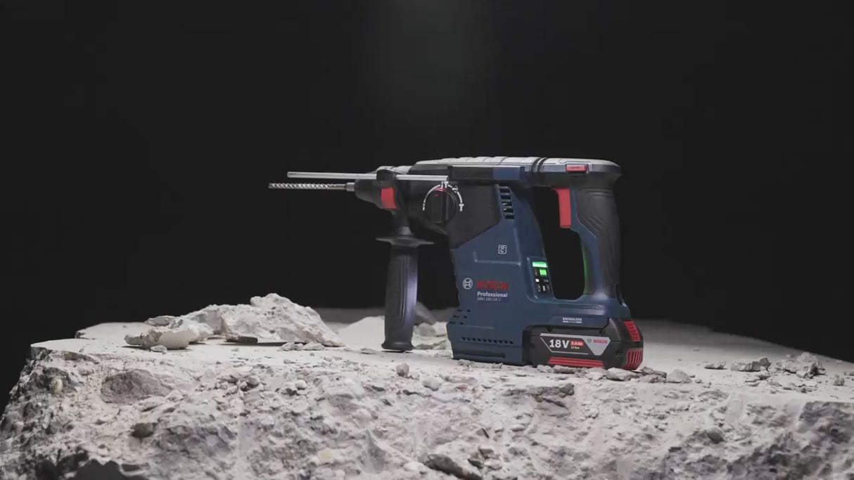 Perceuse à percussion Bosch GBH 18V-24 C PRO 18V