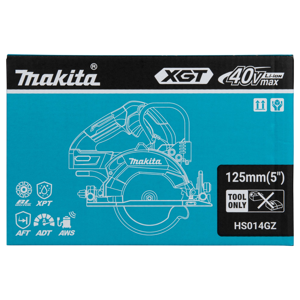 HS014GZ - Scie circulaire Makita HS014GZ 40V XGT 125mm - Image 23