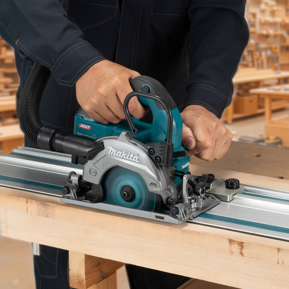 HS014GZ - Scie circulaire Makita HS014GZ 40V XGT 125mm - Image 24