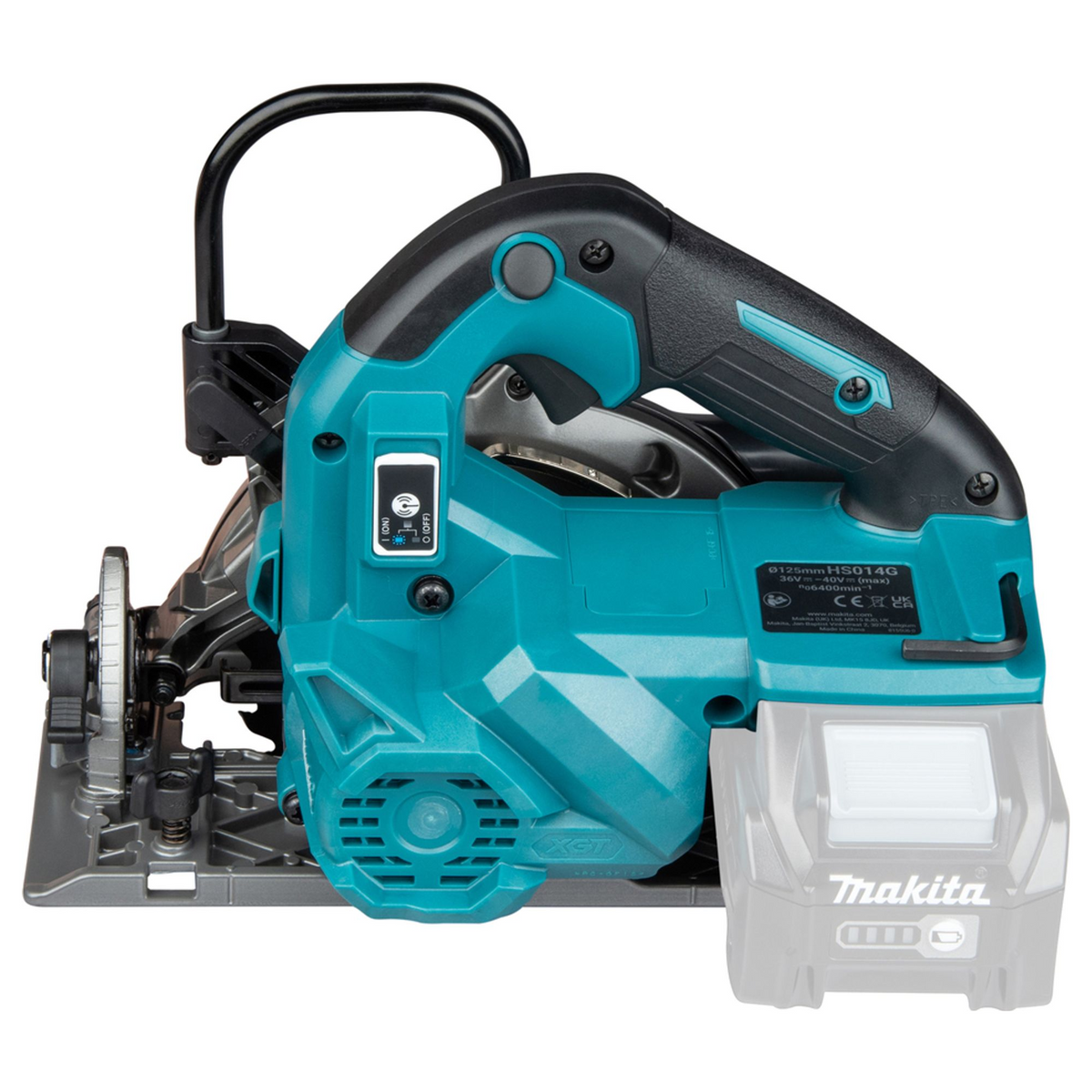 HS014GZ - Scie circulaire Makita HS014GZ 40V XGT 125mm - Image 4