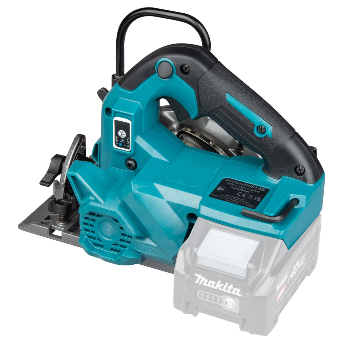 HS014GZ - Scie circulaire Makita HS014GZ 40V XGT 125mm - Image 5
