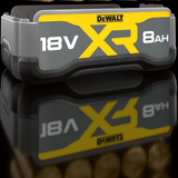 DCB1880-XJ - Batterie Dewalt DCB1880-XJ 18V 8Ah - Image 9