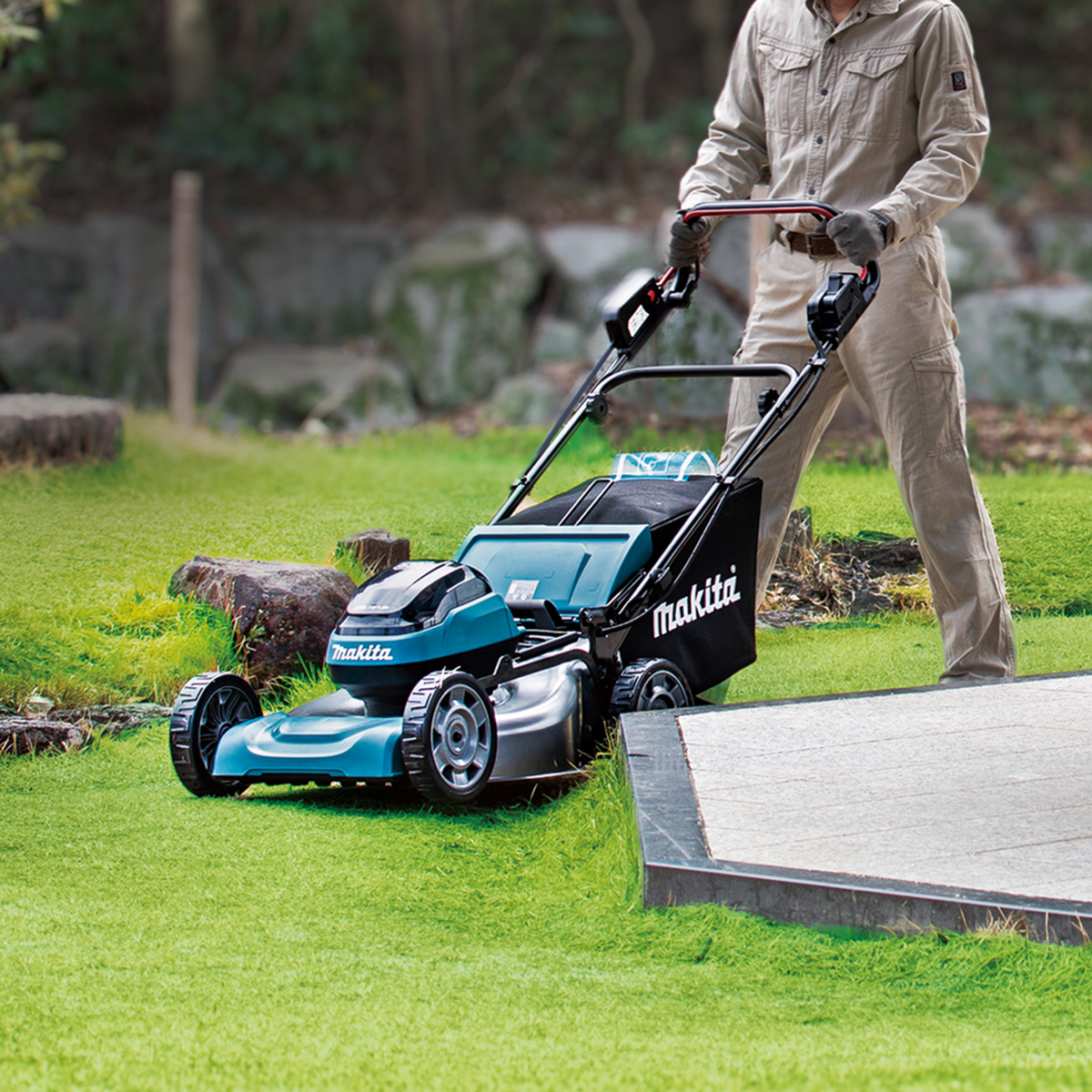 DLM540Z - Tondeuse à gazon autotractée Makita DLM540Z LXT 18Vx2 53cm - Image 21