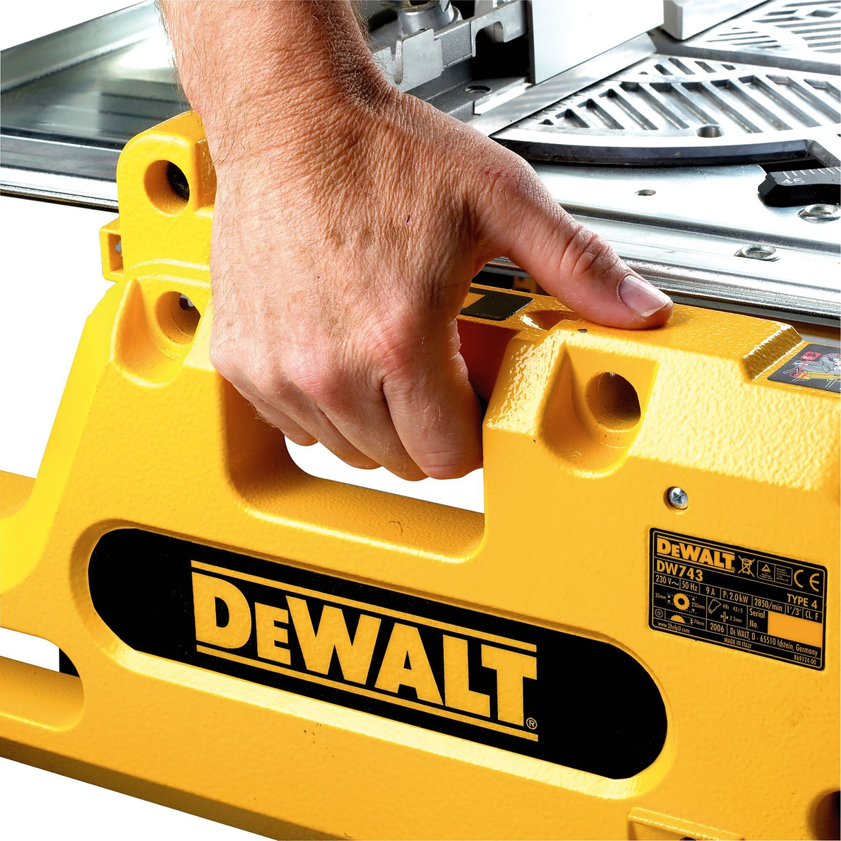 DW743N-QS - Scie combinée Dewalt DW743N-QS 250 mm 1550 W - Image 23