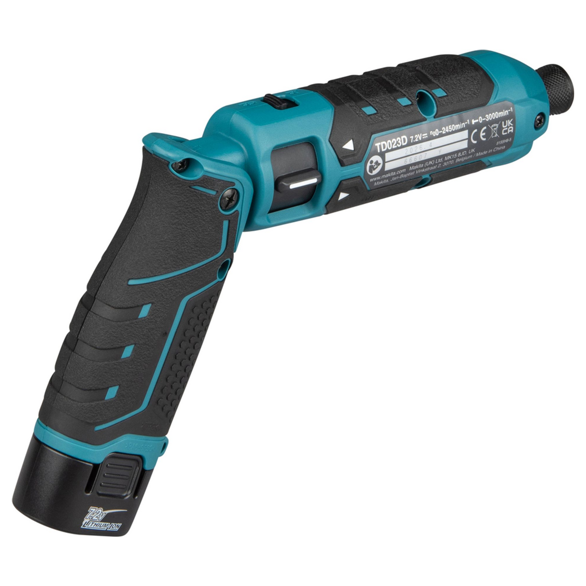 TD023DSJ - Clé à chocs Makita TD023DSJ 7,2 V 25 Nm 1/4" - Image 5
