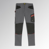 702.183064-75070- - Pantalon de travail Diadora Pantalon utilitaire Stretch Performance 2.0 Gris acier