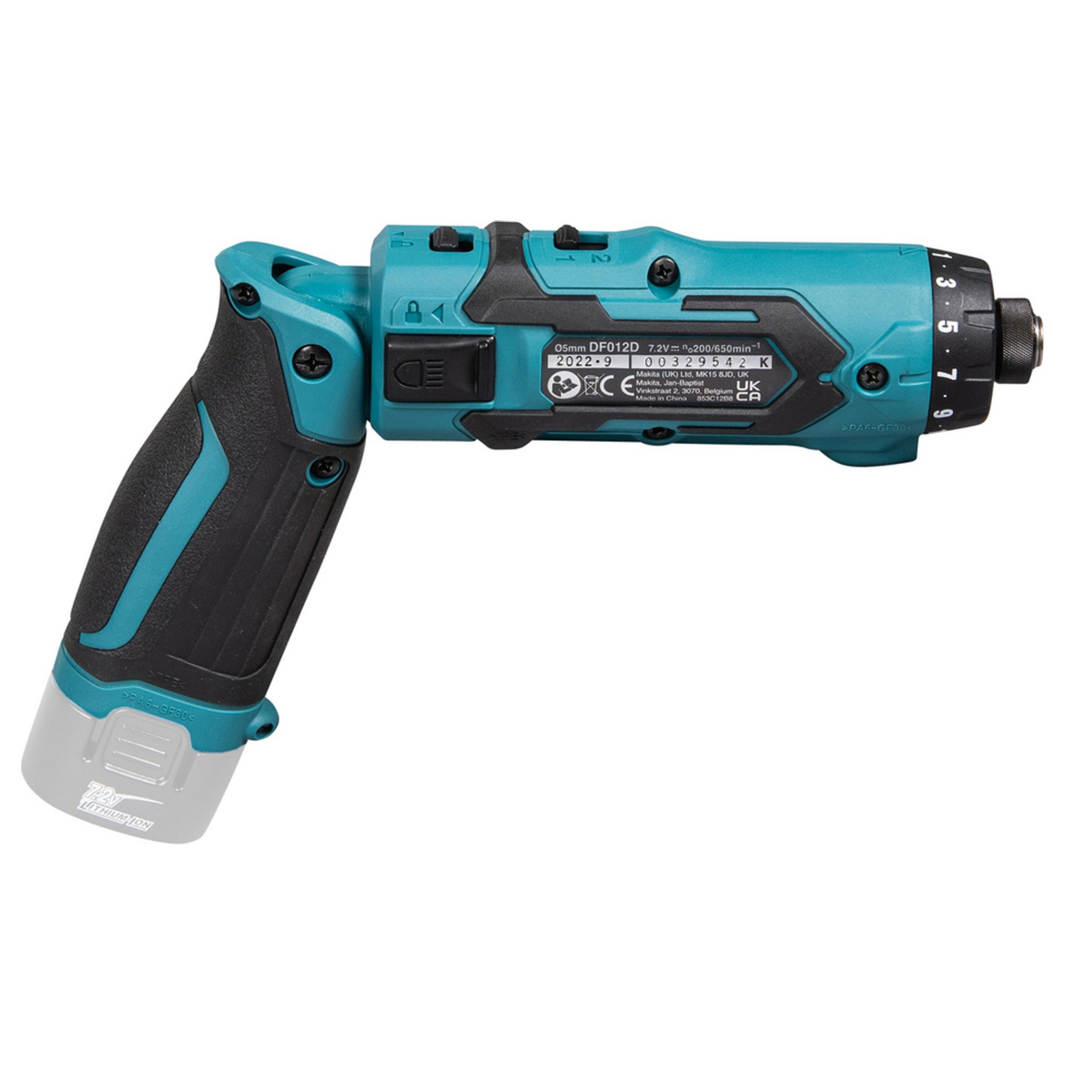DF012DZ - Perceuse-visseuse Makita DF012DZ 7,2 V - Image 6