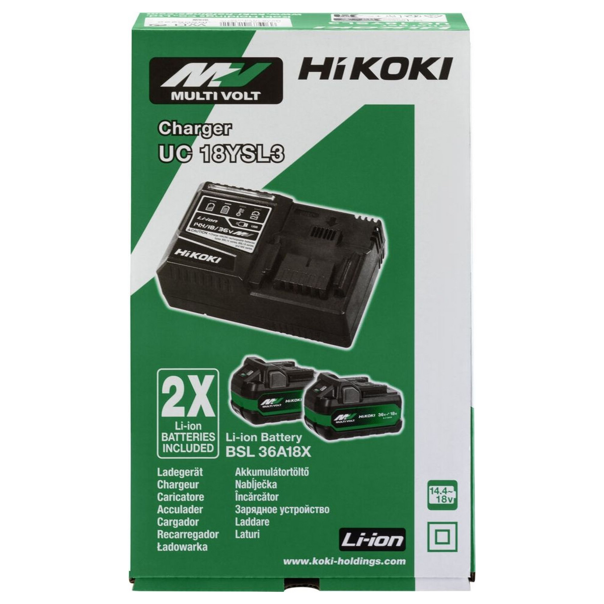 BoosterPack Hikoki UC18YSL3WHZ 36V 2.5Ah