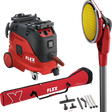 536627 - Kit combiné Flex Ensemble VCE 33 M AC + ponceuse à main GE 6 R-EC Giraffe + aspirateur M-Class 30L