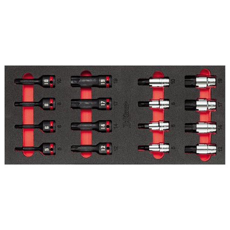 U05191017 - Module d'éponge bicolore assorti USAG 519 M 234X (16 pièces)