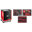 U05150636 - Chariot USAG JUSTE 515 J6SM avec un assortiment de maintenance de 265 pièces